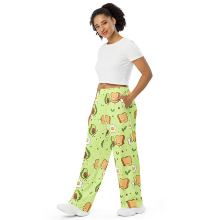 COZYJAMA™ Avocado Pajama Wide-Leg Pants