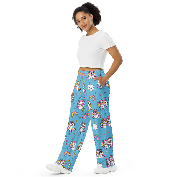 COZYJAMA™ Unicorn Pajama Wide-Leg Pants